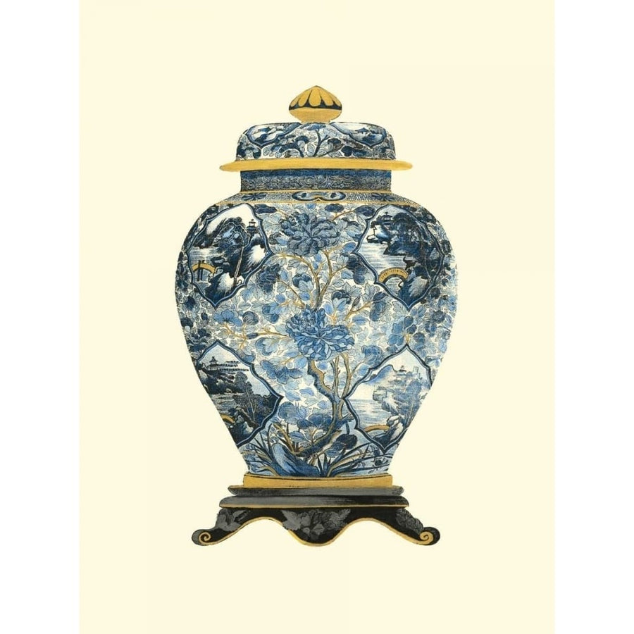 Blue Porcelain Vase II Poster Print - Studio Vision-VARPDX85294Z Image 1