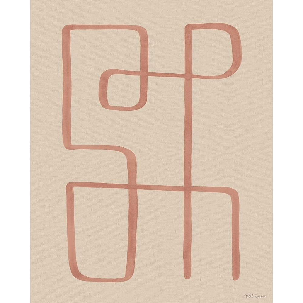 Abstract Squiggle II Desert Poster Print - Beth Grove-VARPDX85491 Image 1