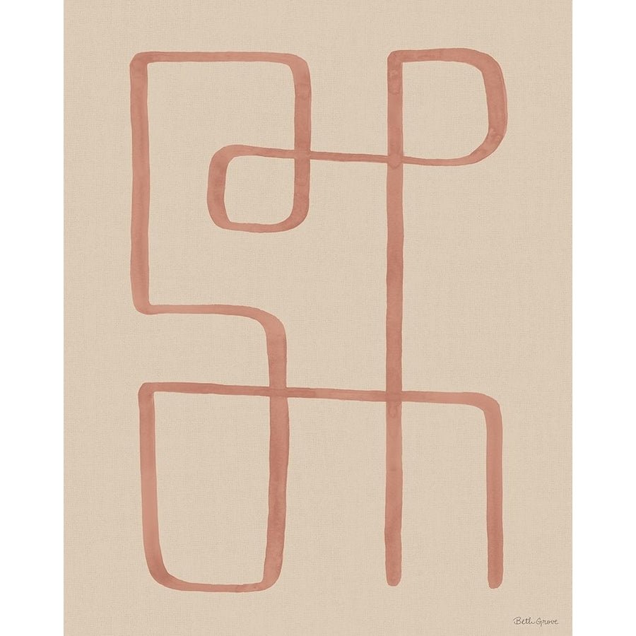 Abstract Squiggle II Desert Poster Print - Beth Grove-VARPDX85491 Image 1