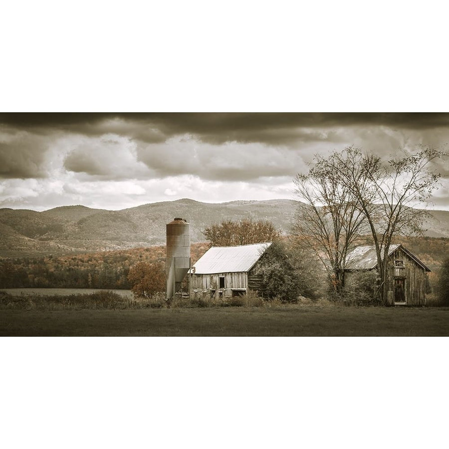 Two Barns Poster Print - Don Schwartz-VARPDX85909 Image 1