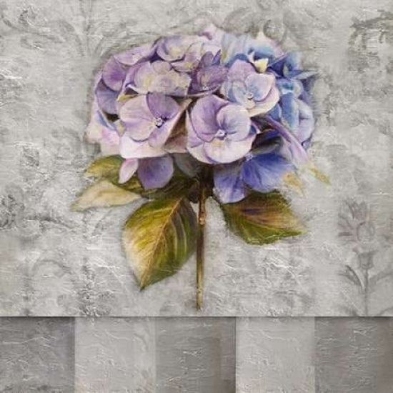 Hydrangeas and Stripes I Poster Print by Patricia Pinto-VARPDX8600 Image 1