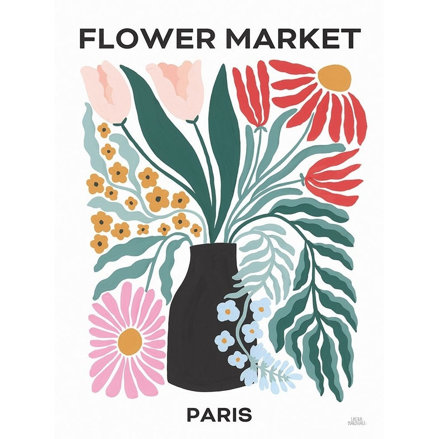 Flower Market II Poster Print - Laura Marshall-VARPDX86479 Image 1