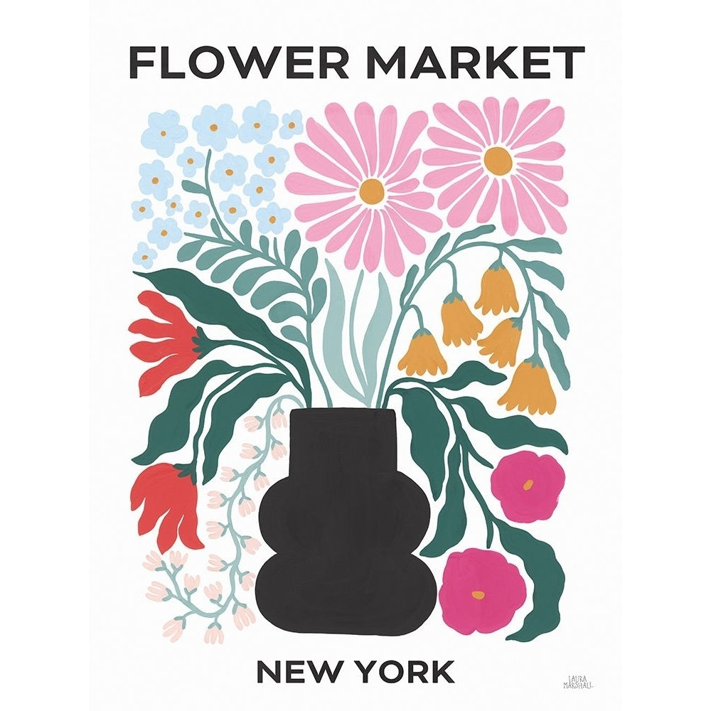 Flower Market III Poster Print - Laura Marshall-VARPDX86480 Image 1