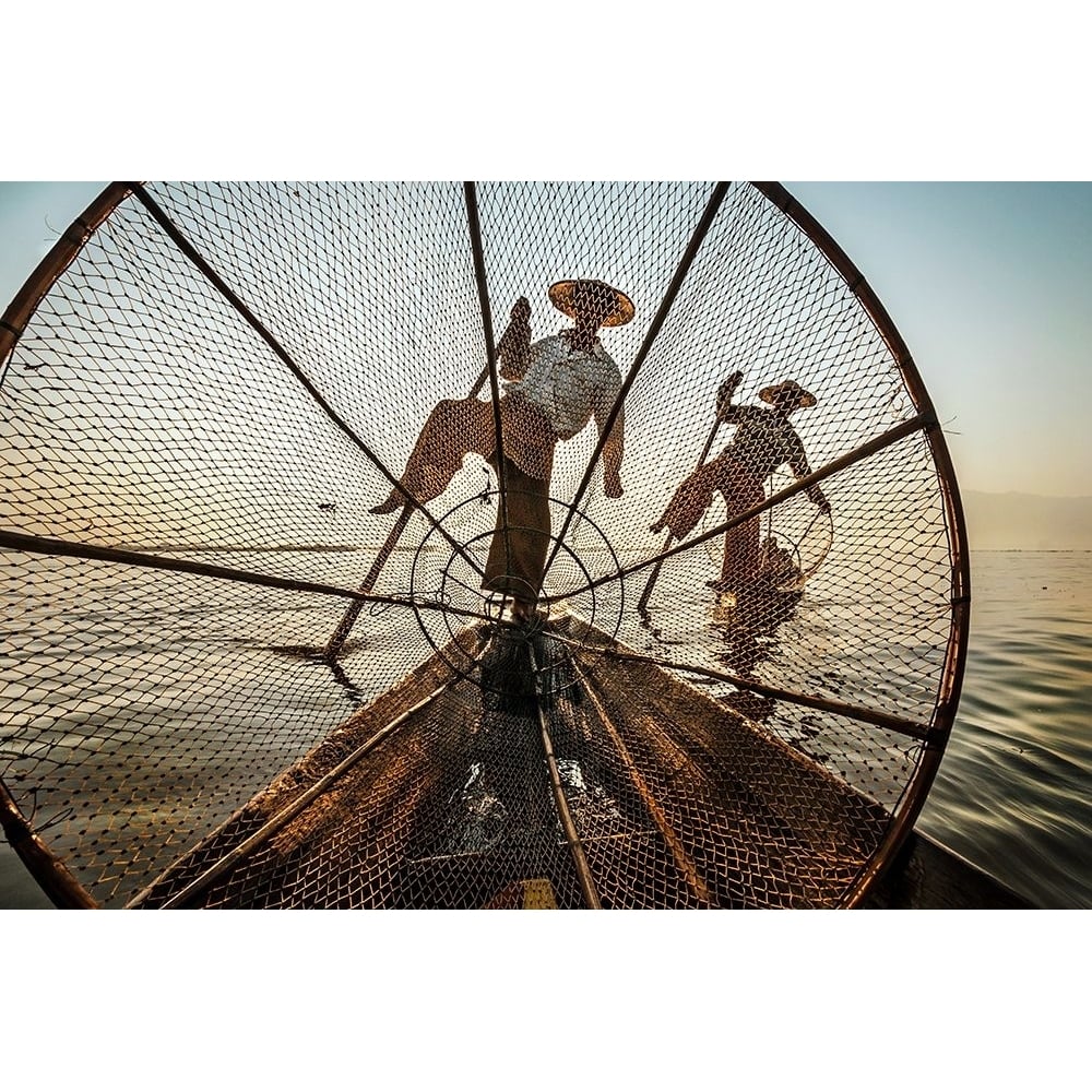 Intha Fishermen Poster Print - Michele Martinelli-VARPDX864356 Image 1