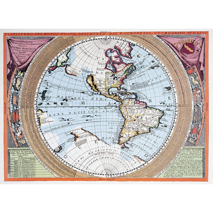 Vintage Map 2 Poster Print - Unknown-VARPDX86713 Image 1