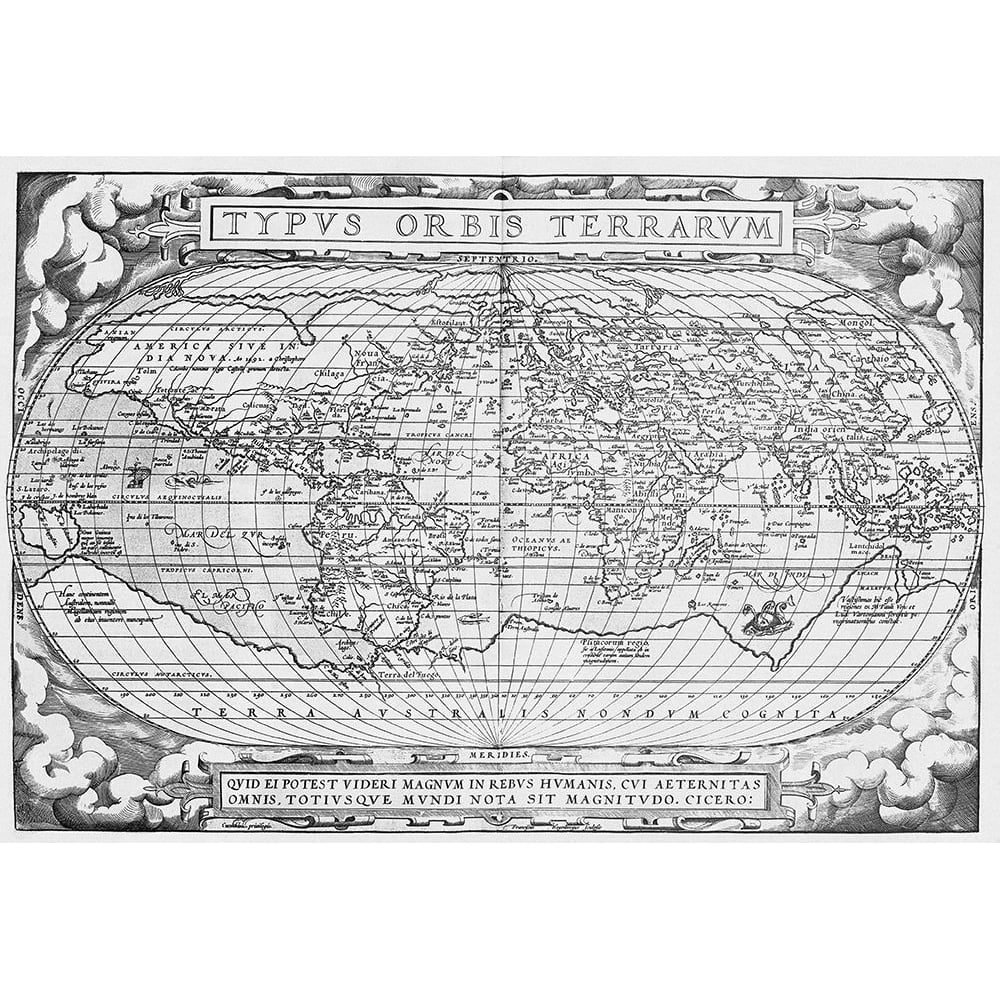 Vintage Map 3 Poster Print - Unknown-VARPDX86714 Image 1