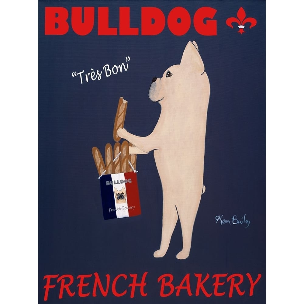 French Bulldog Bakery Poster Print - Ken Bailey-VARPDX86831 Image 1