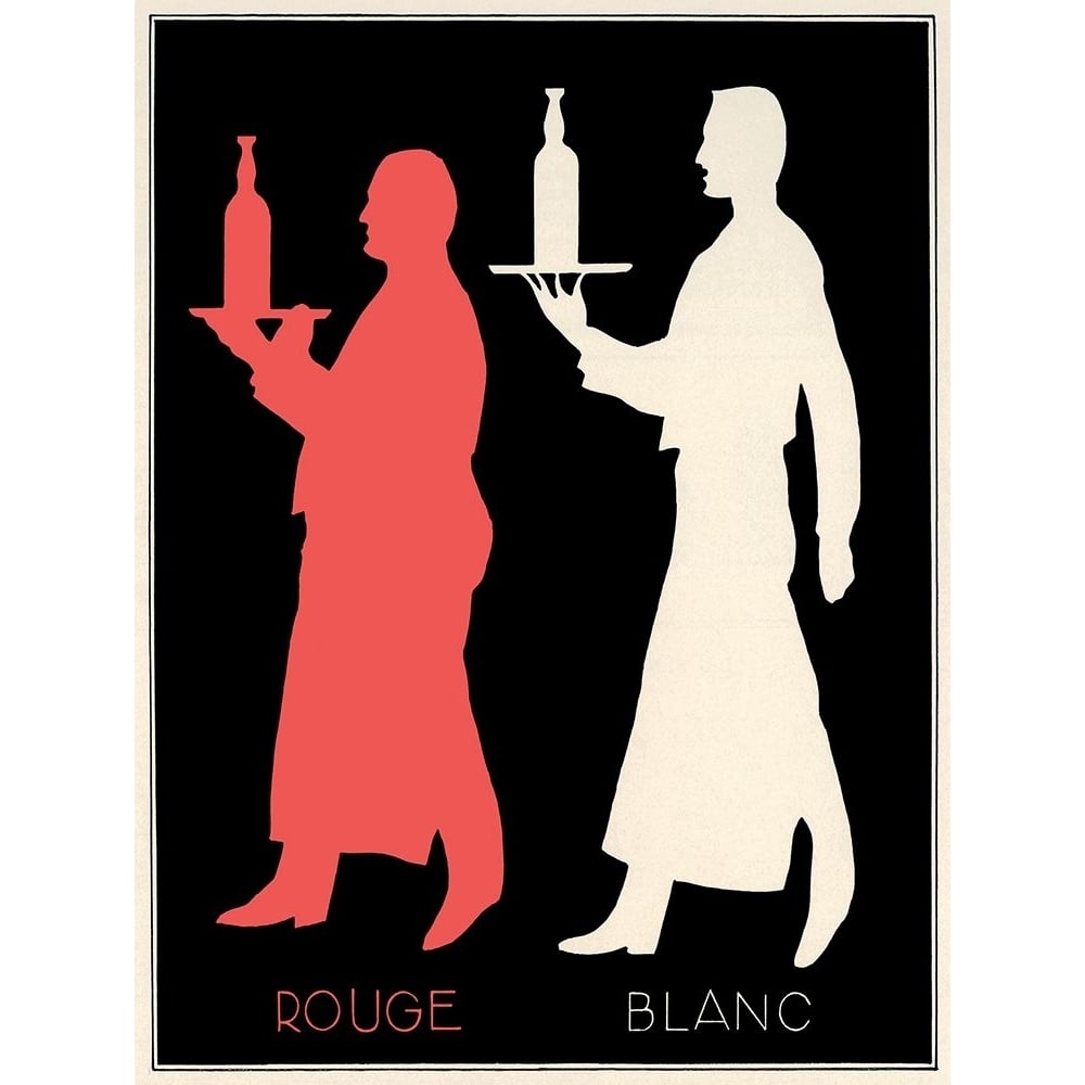 Rouge And Blanc Poster Print - Unknown-VARPDX86931 Image 1