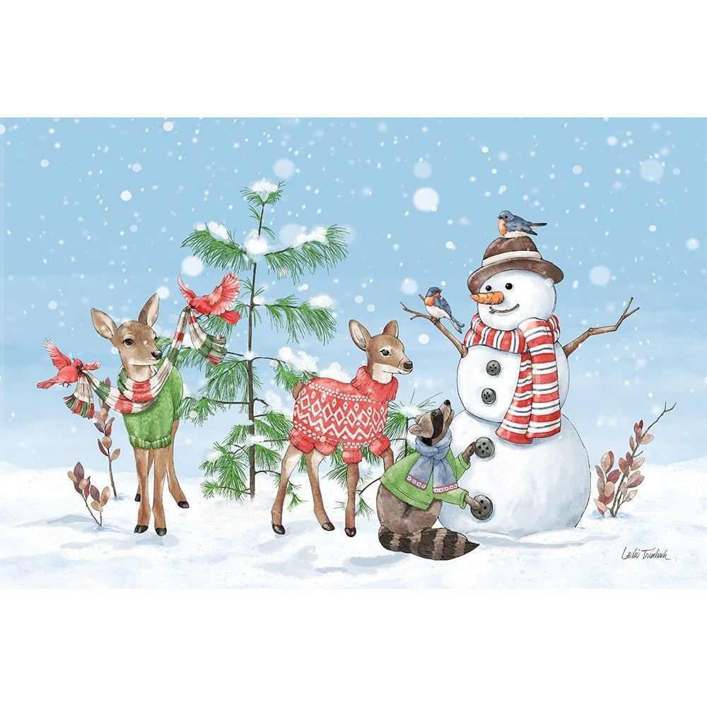 Festive Friends I Poster Print - Leslie Trimbach-VARPDX86979 Image 1