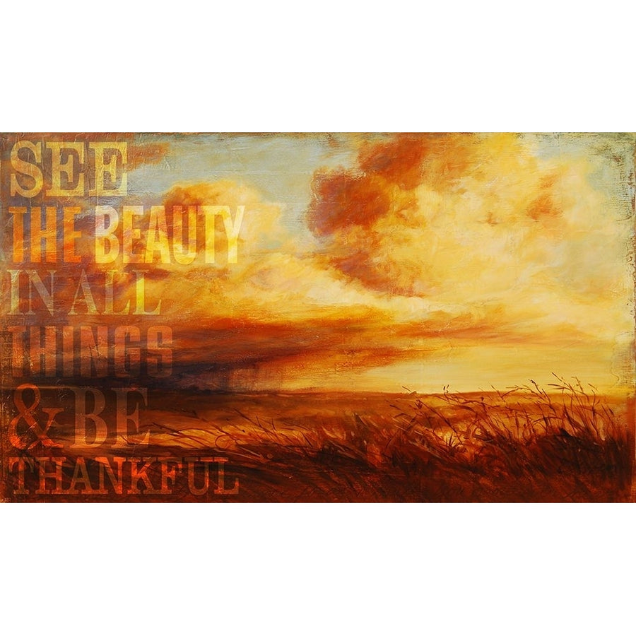 Thankful Poster Print - Cory Steffen-VARPDX87883 Image 1