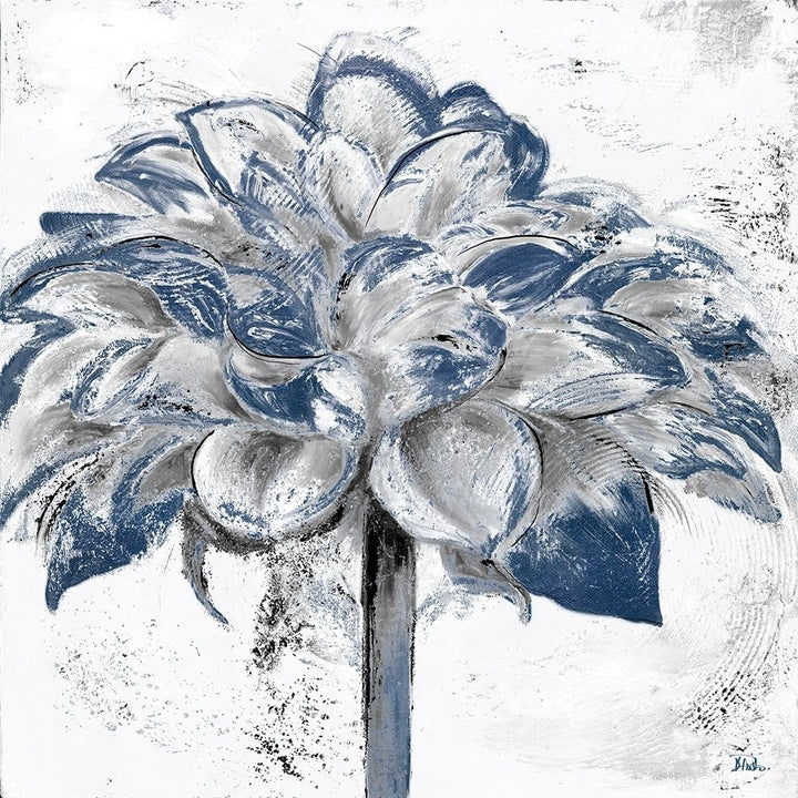 Navy Blue Dahlia Poster Print by Patricia Pinto-VARPDX8801E Image 1