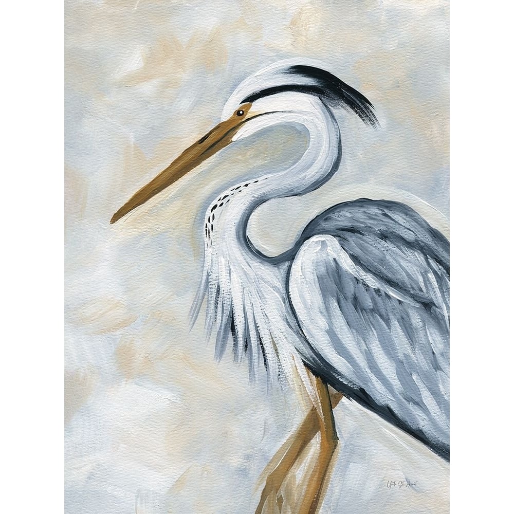 Blue Heron Poster Print - Yvette St. Amant-VARPDX88200 Image 1