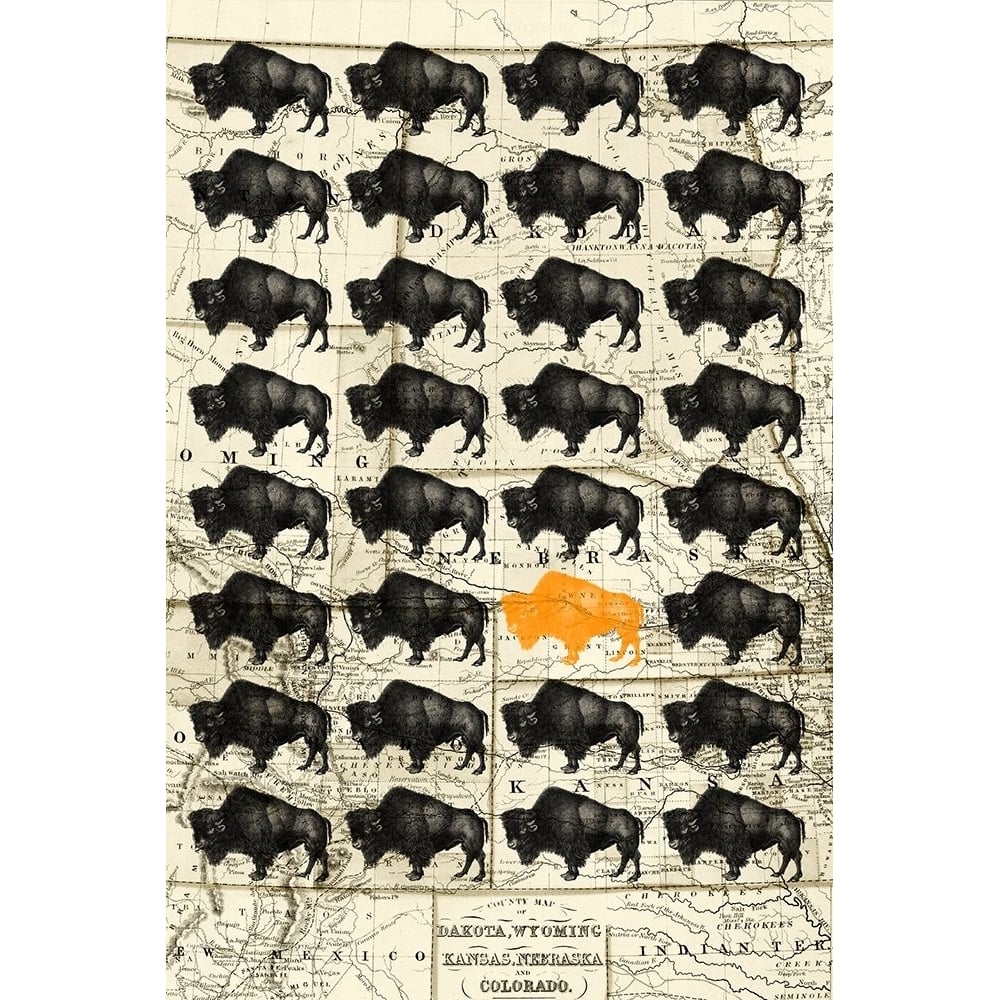 Bison Poster Print - ArtLab GI-VARPDX88242 Image 1