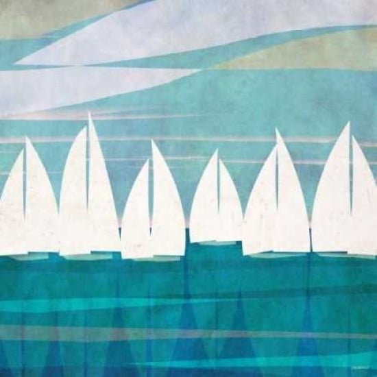 Afternoon Regatta I Poster Print by Dan Meneely-VARPDX8837 Image 1