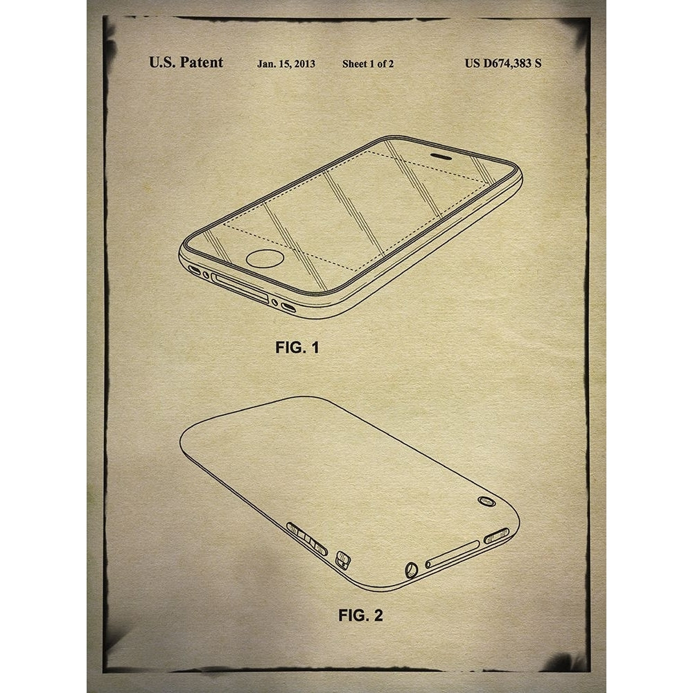 iPod Patent Buff Poster Print - ArtLab GI-VARPDX88606 Image 1