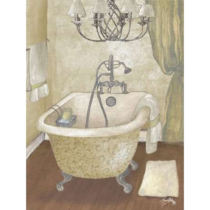 Guest Bathroom I Poster Print by Elizabeth Medley-VARPDX8892 Image 1