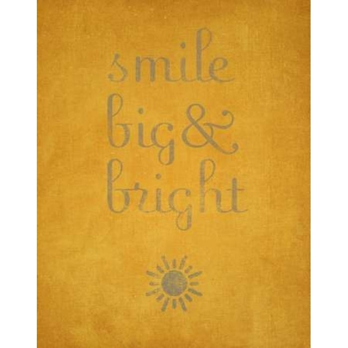 Smile Big and Bright Poster Print by Sd Graphics Studio-VARPDX8897LL Image 1