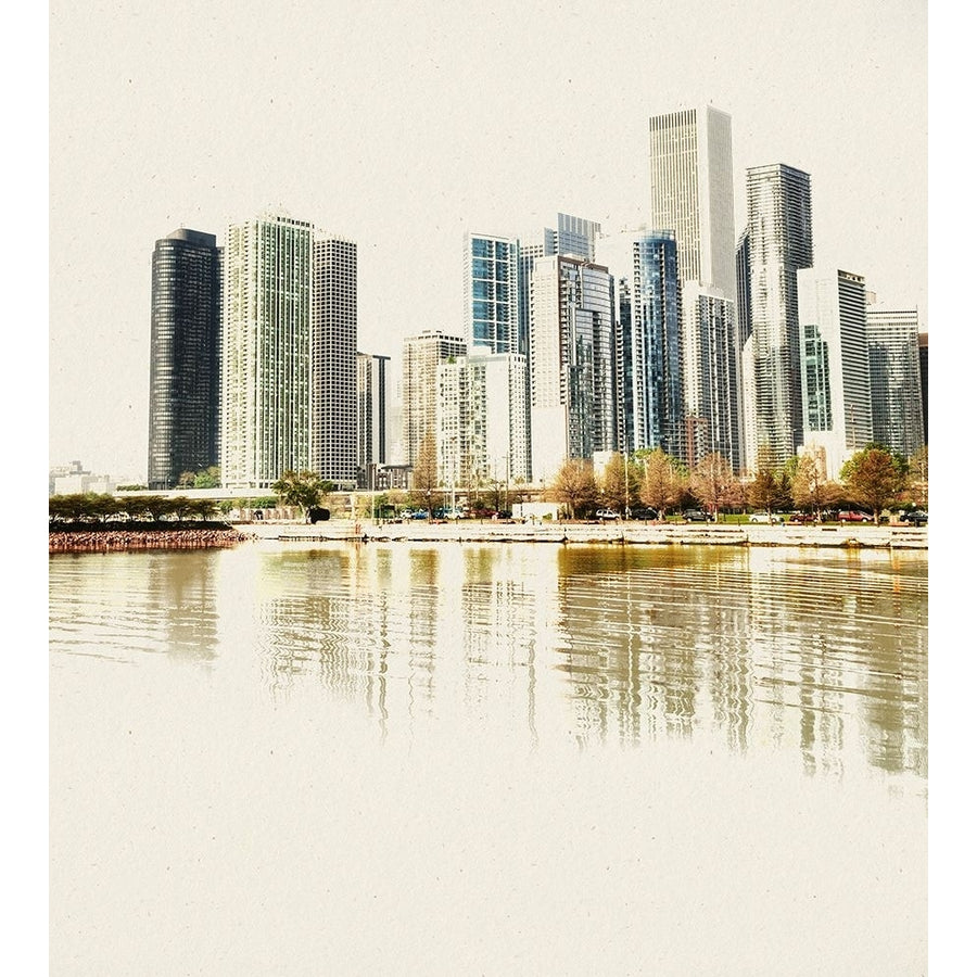 Chicago Waterfront B Poster Print - ArtLab GI-VARPDX89081 Image 1