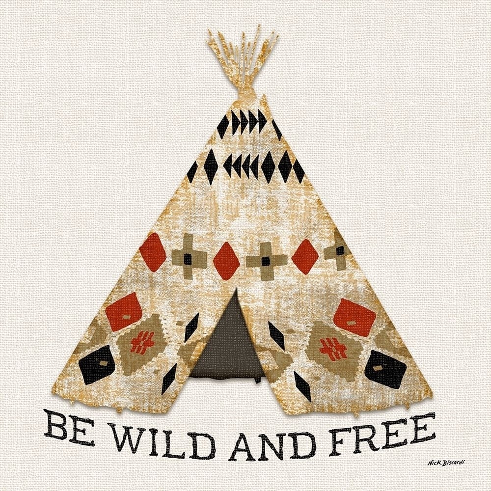 Wild and Free Poster Print by Nicholas Biscardi-VARPDX8927AN Image 1