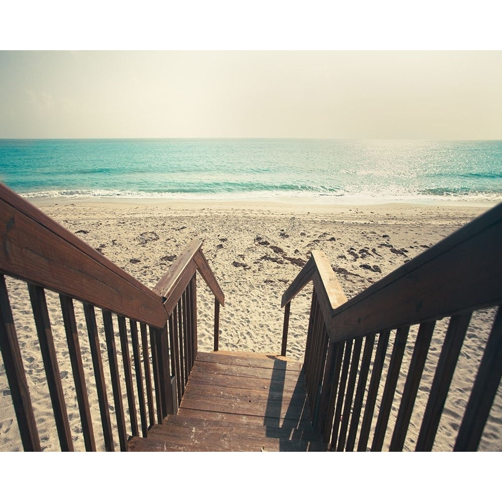 Beach Stairs Poster Print - Susan Bryant-VARPDX8941E Image 1