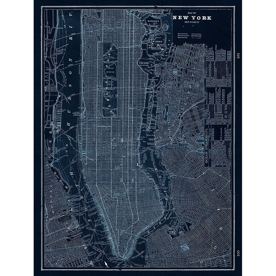 Nyc Blues Poster Print by Z Studio-VARPDX902ZST2468D Image 1