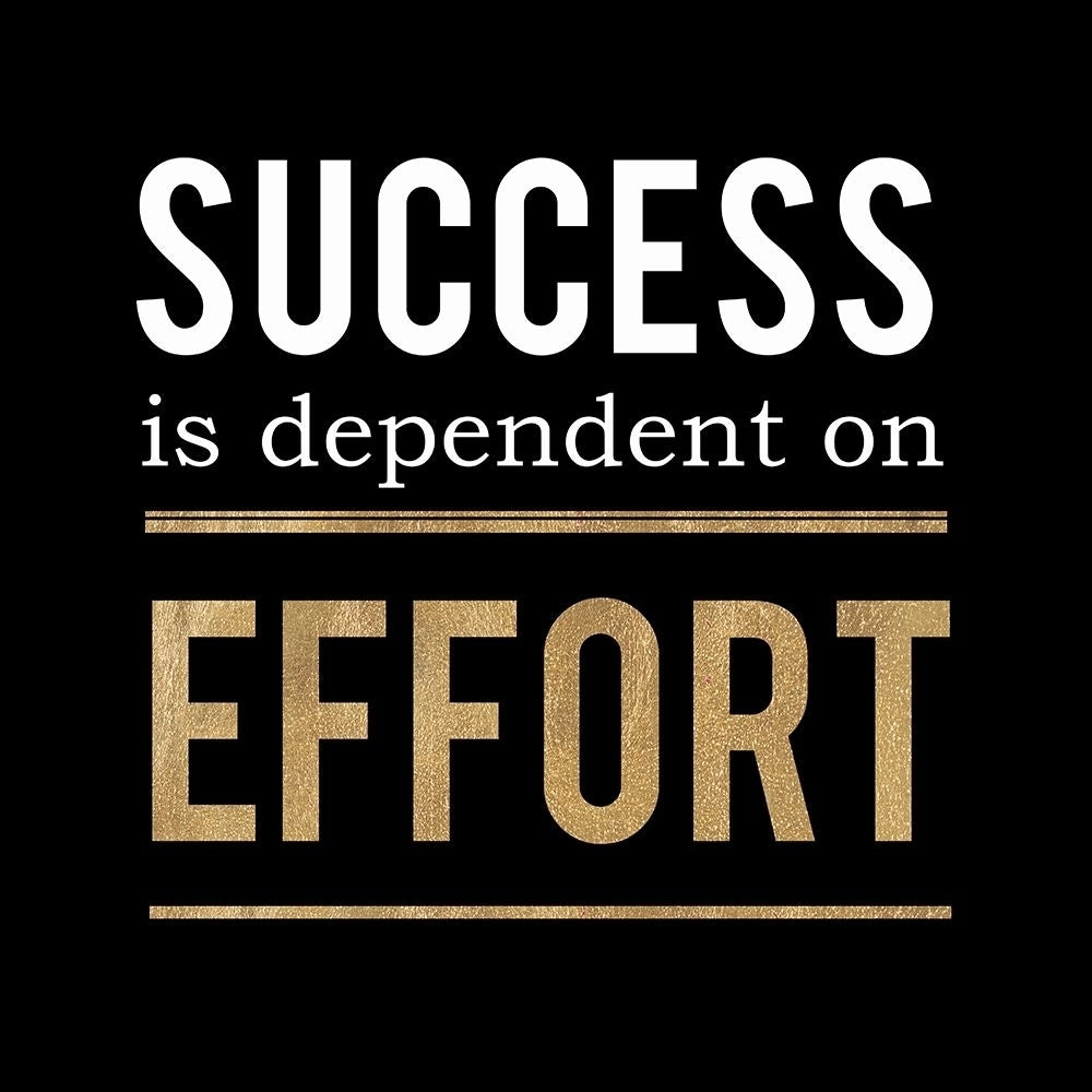 Success And Effort Poster Print by Z Studio-VARPDX902ZST2631 Image 1