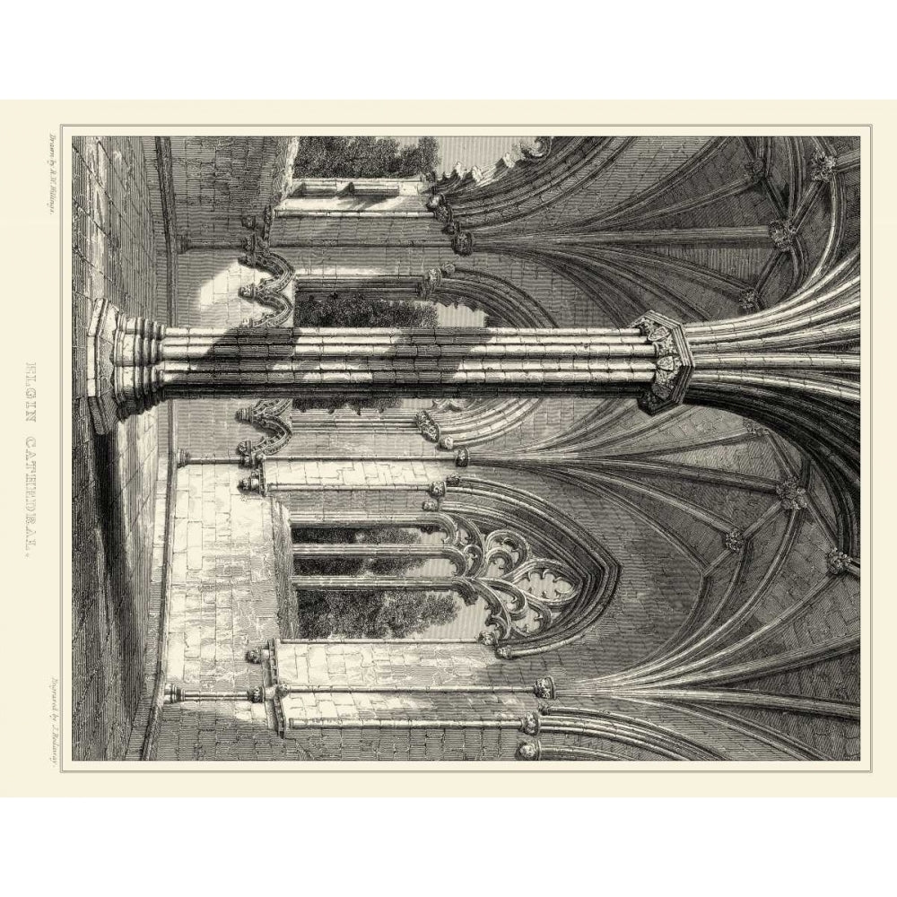 Gothic Detail III Poster Print - R. W. Billings-VARPDX90352Z Image 1