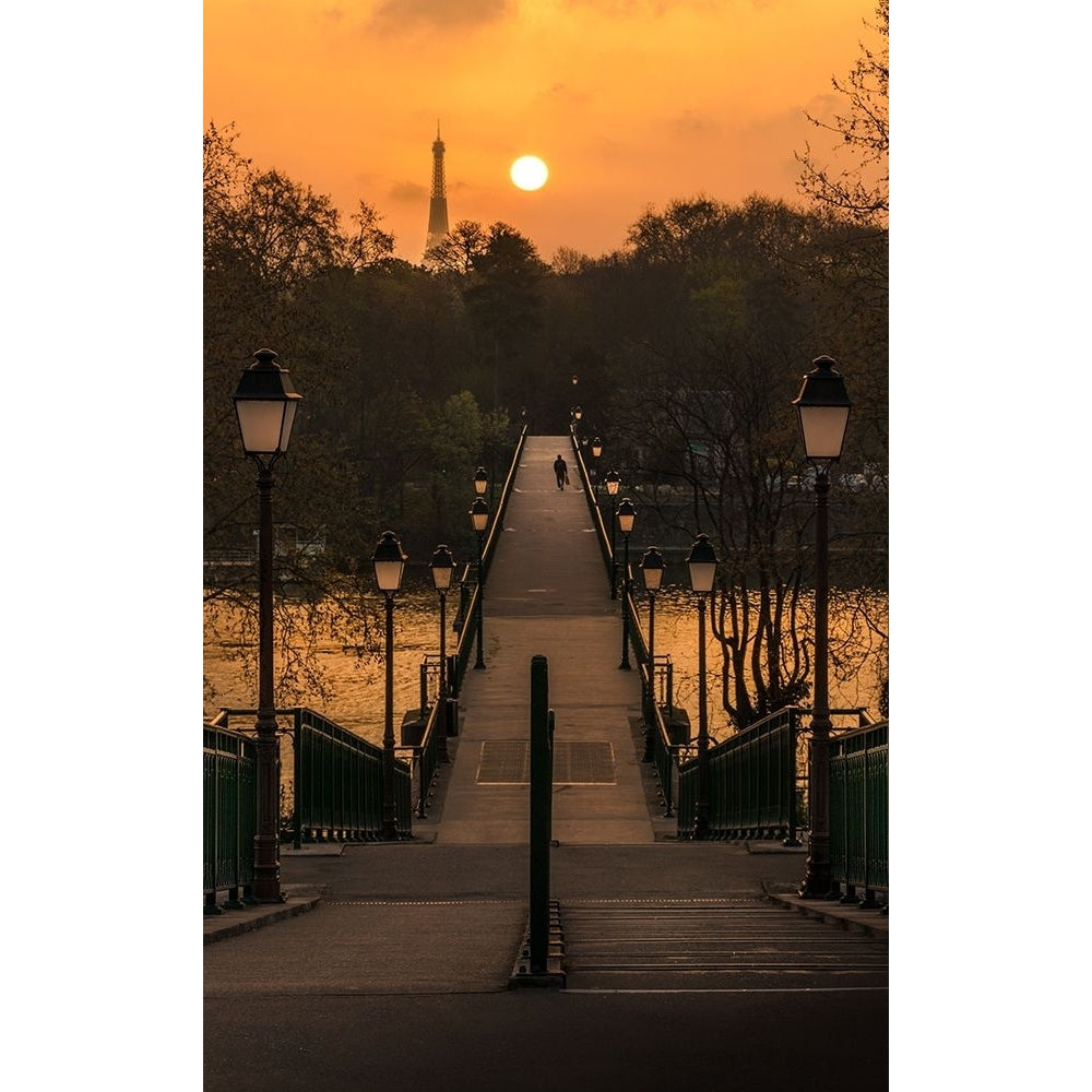 Paris at Night Poster Print - Pacifico-VARPDX90358 Image 1