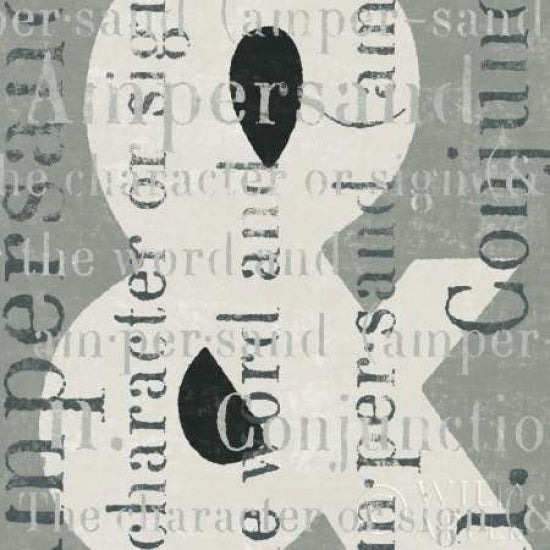 Punctuated Text II Poster Print by Michael Mullan-VARPDX9047 Image 1