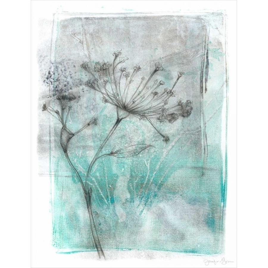 Ombre Wildflowers I Poster Print - Jennifer Goldberger-VARPDX90676FNL Image 1