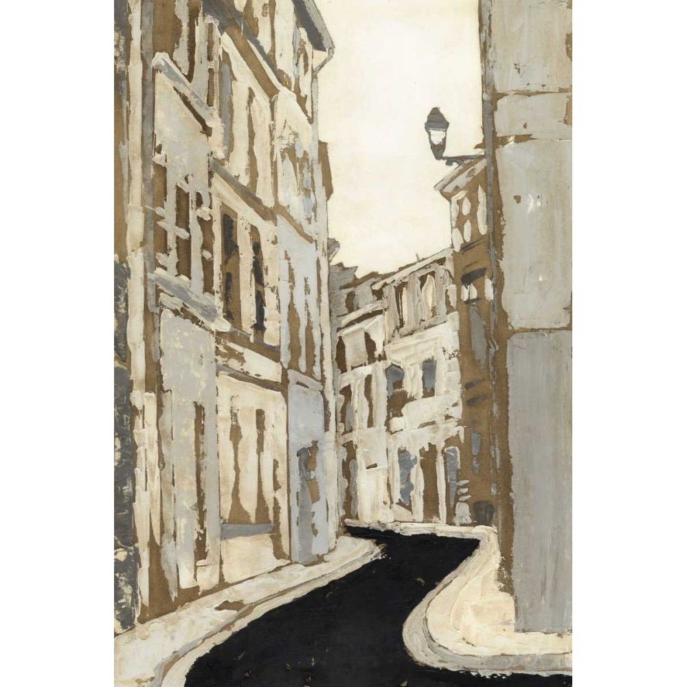 Non-Embellished Streets of Paris II Poster Print - Megan Meagher-VARPDX90659Z Image 1