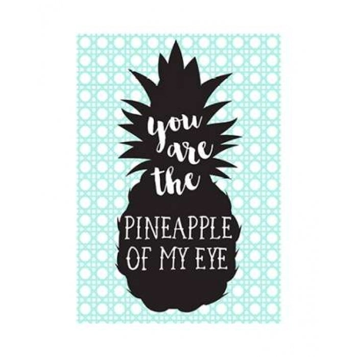 Pineapple of My Eye Aqua Poster Print by Bella Dos Santos-VARPDX907DOS1666A Image 2