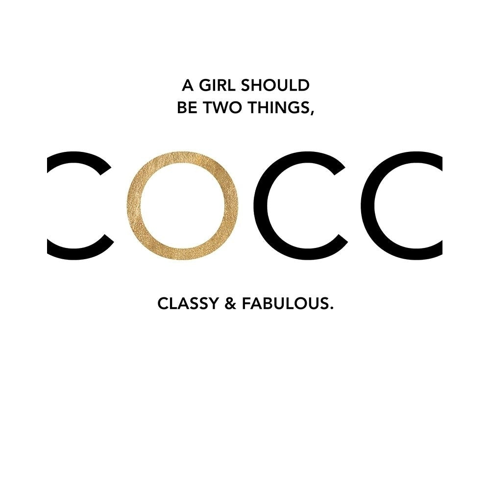 Coco Classy and Fab Poster Print by Bella Dos Santos-VARPDX907DOS1889 Image 1