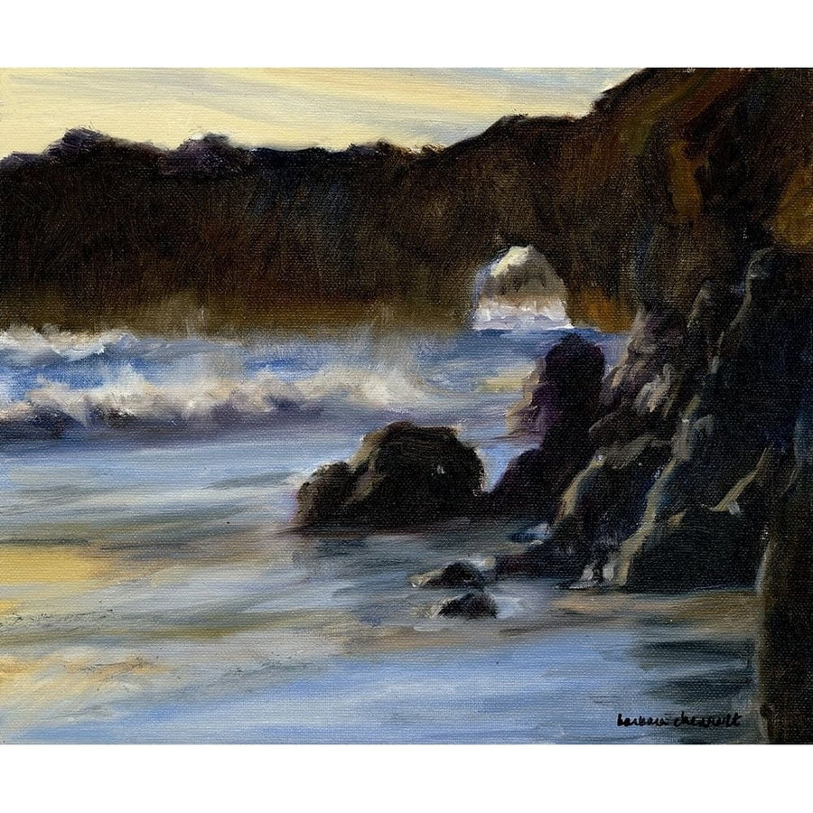 Sunset on Santa Cruz Poster Print - Barbara Chenault-VARPDX90803Z Image 1