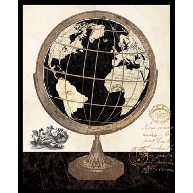 Antique French Globe Poster Print by Devon Ross-VARPDX909ROS1051 Image 2