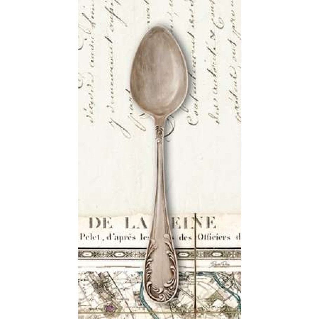 French Cuisine Spoon Poster Print by Devon Ross-VARPDX909ROS1275 Image 2