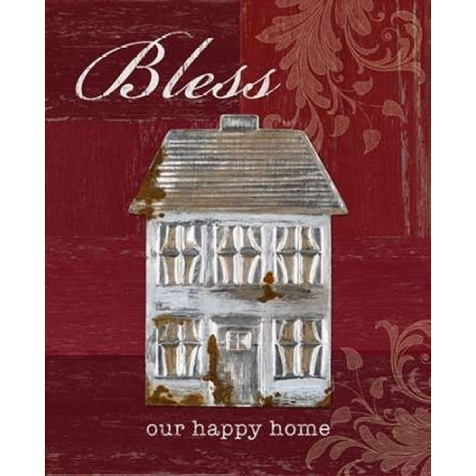 Bless Our Happy Home Poster Print by Sam Appleman-VARPDX911APP1021C Image 2