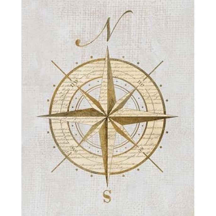 Compass Rose Poster Print by Sam Appleman-VARPDX911APP1031 Image 2