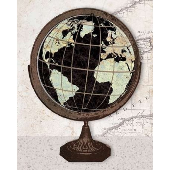 Antique Globe Poster Print by Sam Appleman-VARPDX911APP1035 Image 1