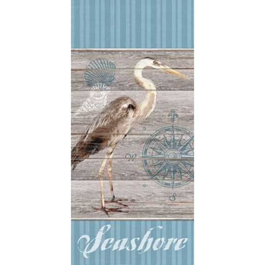 Seashore Heron Poster Print by Sam Appleman-VARPDX911APP1049A Image 1