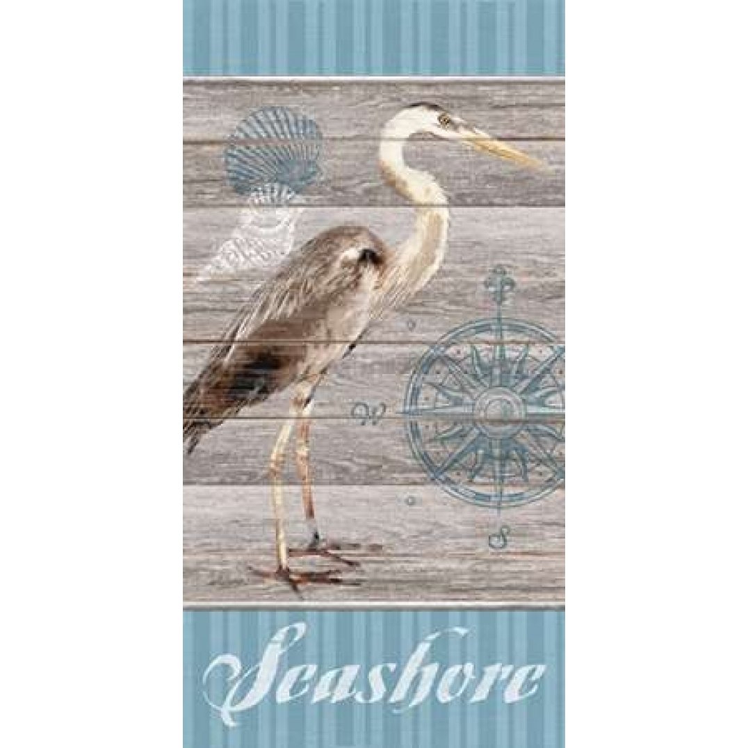 Seashore Heron Poster Print by Sam Appleman-VARPDX911APP1049 Image 2