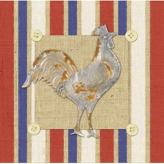 Tin Rooster Poster Print by Sam Appleman-VARPDX911APP1057 Image 1