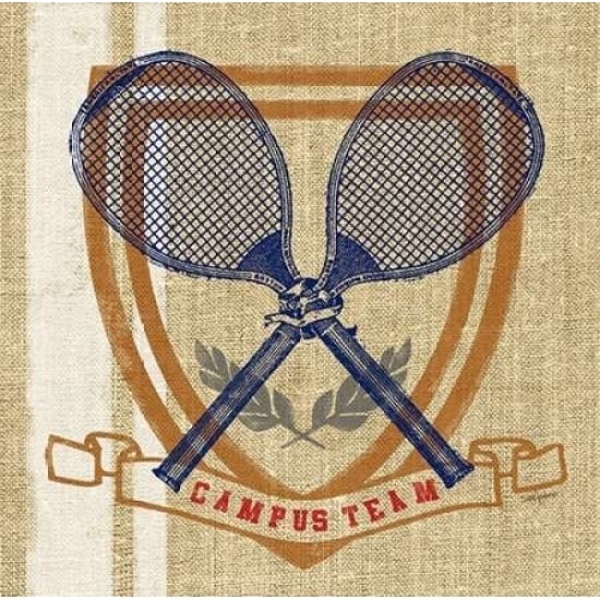 Campus Tennis Team Poster Print by Sam Appleman-VARPDX911APP1088 Image 1