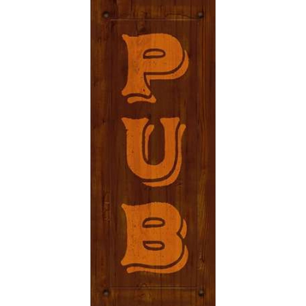 Wooden Pub Sign Poster Print by Sam Appleman-VARPDX911APP1116 Image 2