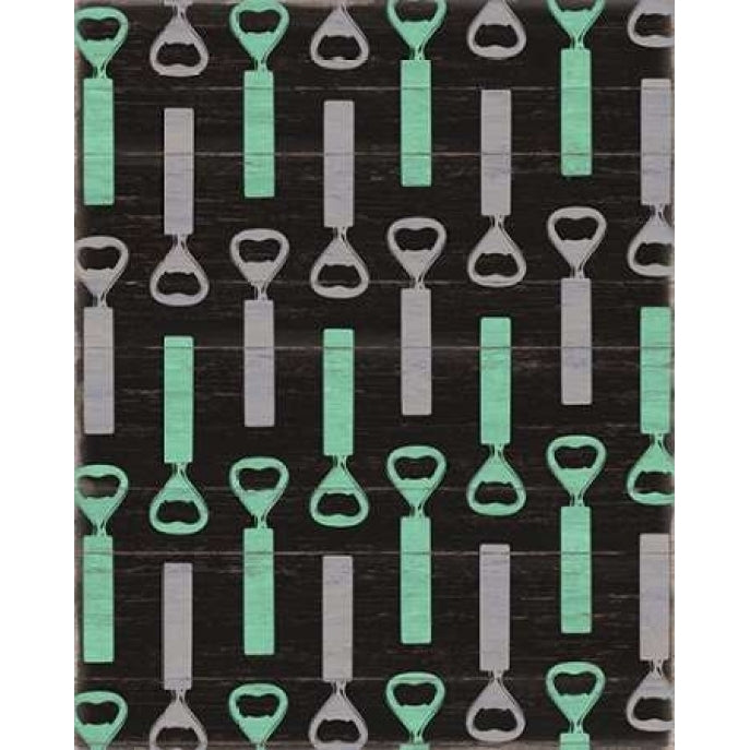 Beer Bottle Opener Pattern Poster Print by Sam Appleman-VARPDX911APP1159 Image 1