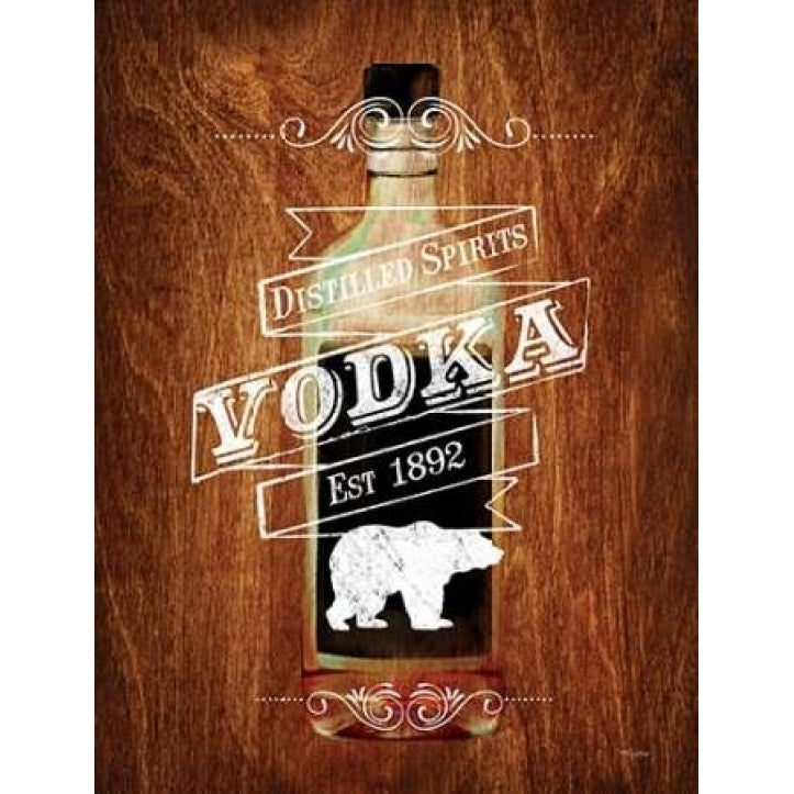 Vodka Drinker Wood Sign Poster Print by Sam Appleman-VARPDX911APP1167 Image 2