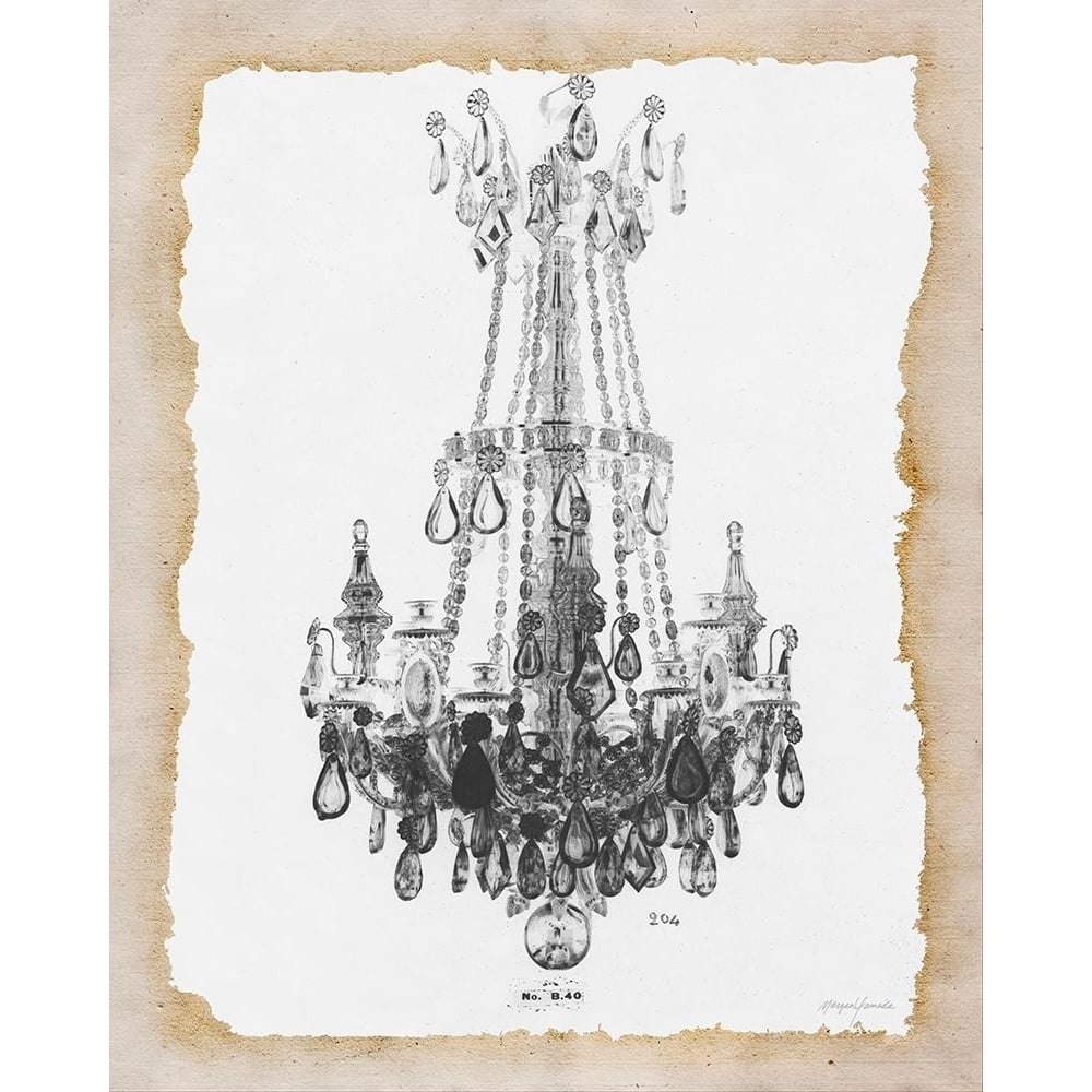 Paris Chandelier 1 Poster Print by Morgan Yamada-VARPDX914YAM1431 Image 1