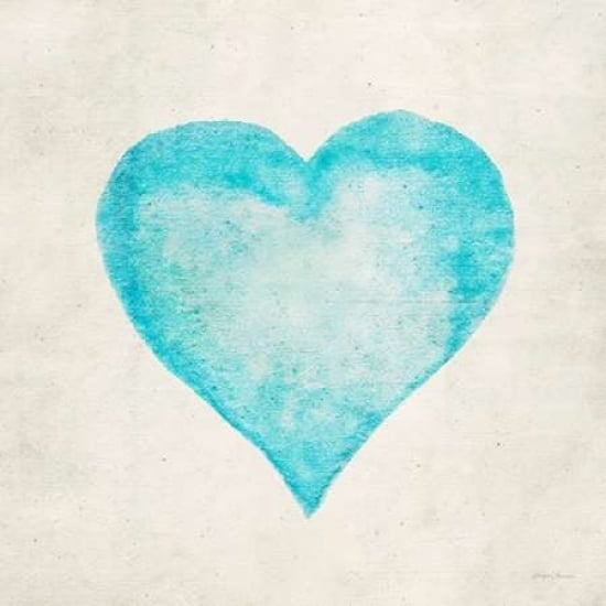 Blue Heart Poster Print by Morgan Yamada-VARPDX914YAM1517 Image 2