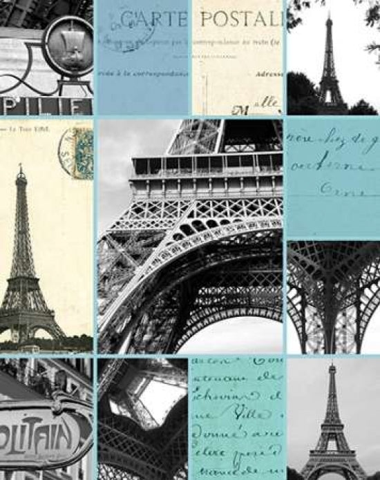 Paris Postcards Poster Print by Cameron Duprais-VARPDX915DUP1025 Image 1