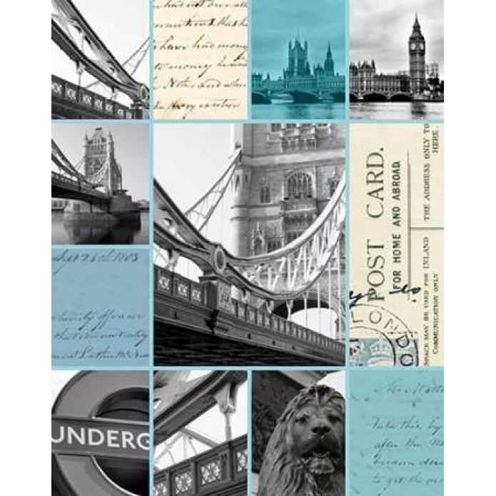 London Postcards Poster Print by Cameron Duprais-VARPDX915DUP1026 Image 2